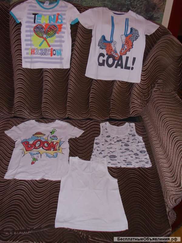 Футболка с коротким рукавом 2 - 4года
