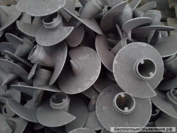 Сваи винтовые наконечник литой