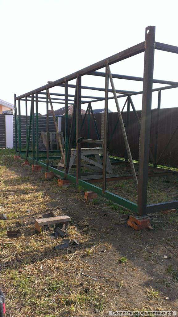 Вагон бытовка. Металлоконструкции