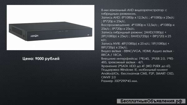 Видео наблюдение