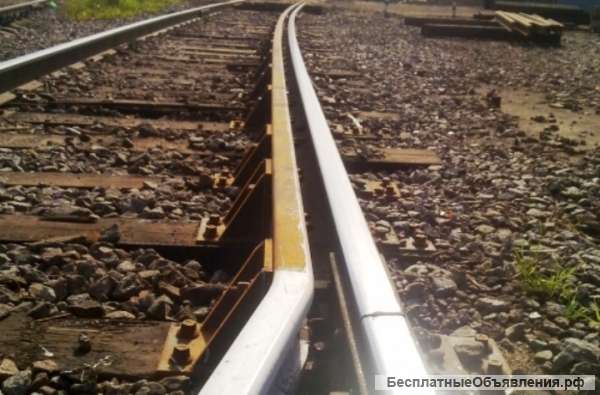 Контррельсовый узел для криволинейных участков