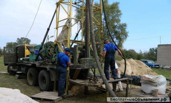 Бурим скважины на воду в любом грунте