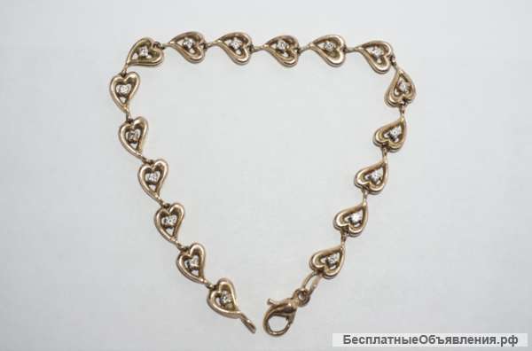 Золотой браслет, женский