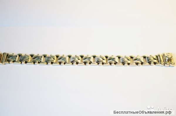 Браслет золотой, мужской