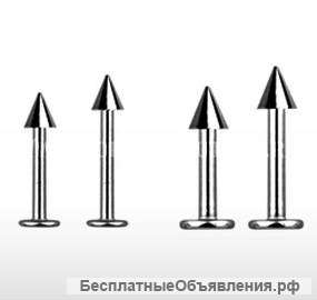 Пирстинг лабреты -пики, шарики