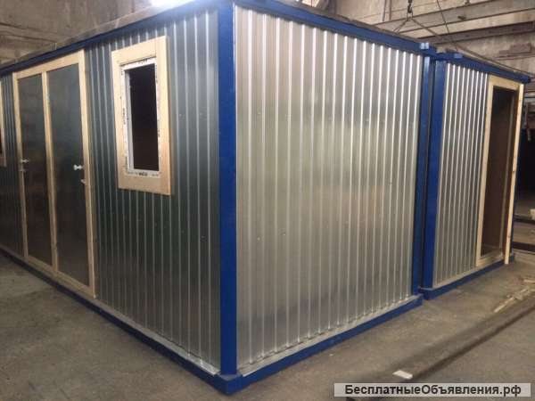 Модуль Эконом класса из 2 блок контейнеров