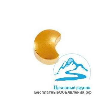Серьги для прокола ушей формы R позолота