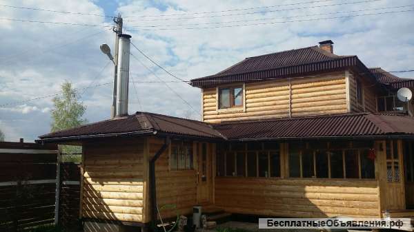 Дом 150 м2, баня 40 м2, участок 12 сот. Наро-Фоминский р-н, Веселевский С/о д. Залучное