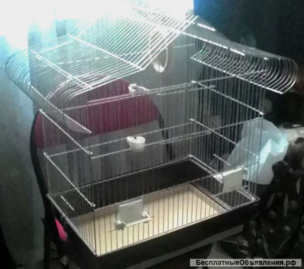 Клетка для птиц немного б/у
