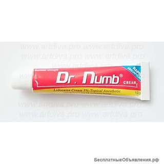 Анестетик обезболивающий крем Dr. Numb Доктор Намб 10гр.
