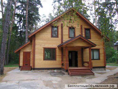 Строительство и отделка деревянных домов, бригада плотников