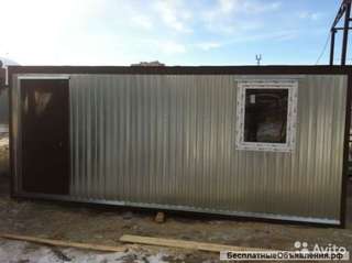 Блок контейнер с металлической дверью