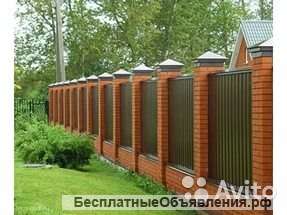 Заборы под ключ