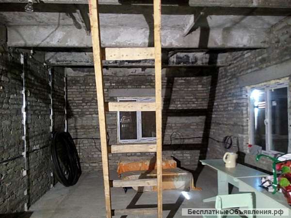 Дом без отделки