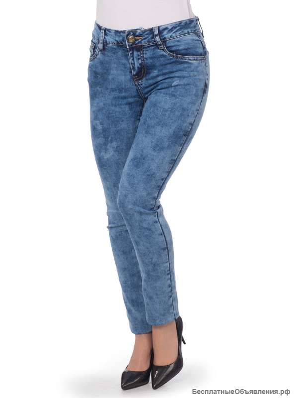 Женские джинсы - Голубой цвет