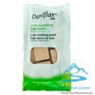 Воск в брикетах «Depiflax» 1кг- Капучино