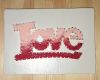 Панно настенное "Love". Ручная работа.