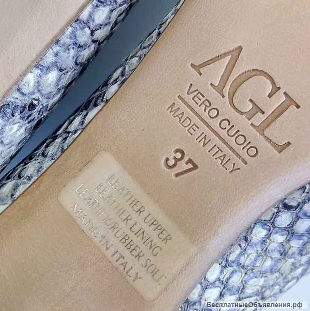 Туфли р37 AGL Италия