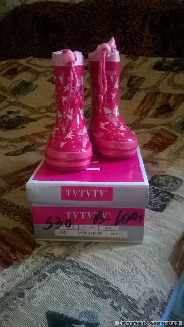 Резиновые сапоги "twins" 22 разм