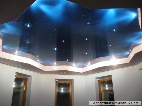 Любые натяжные потолки