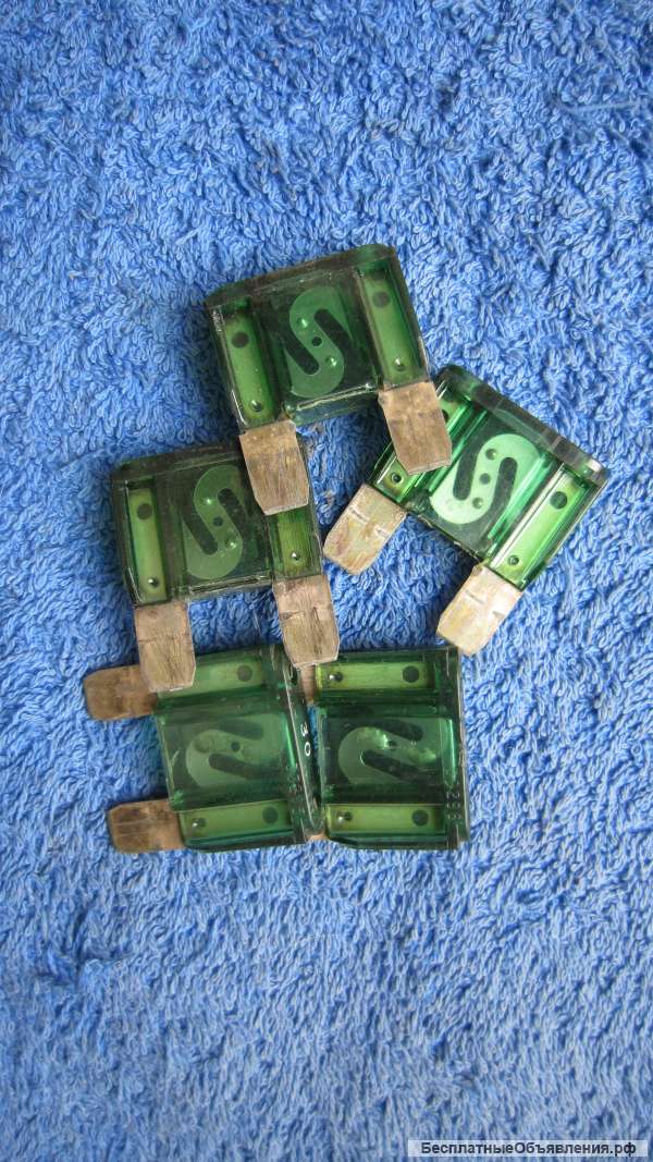 (FUSE) Автомобильные предохранители Длина - 30 мм England оригинальные НОВЫЕ