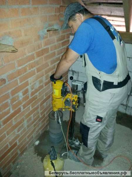 Алмазное сверление по Минской области