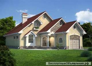 Кирпичный дом 12 х 18,5. Площадью: 221,4 м2