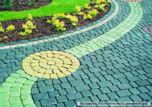 Укладка тротуарной плитки быстро и недорого Минск и обл. от 20м2