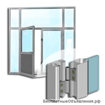 Входные двери из алюминия