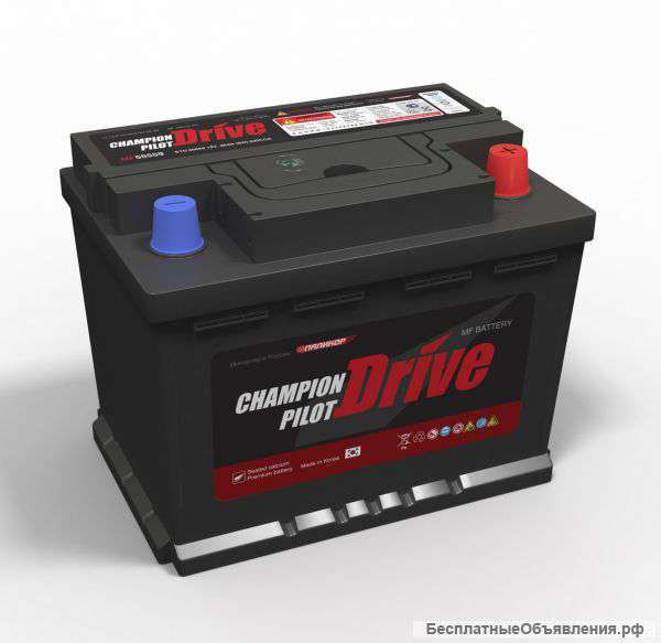 Aккумуляторы Champion Pilot Drive 65 Ah