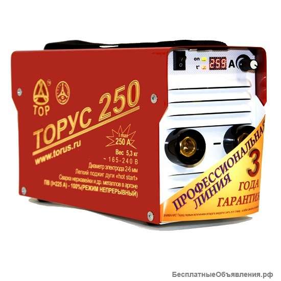 Инвертор сварочный ТОРУС-200С Супер