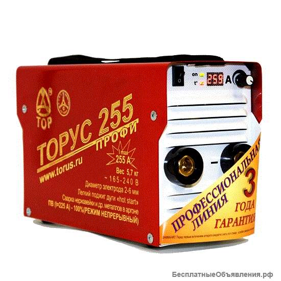 Инвертор сварочный ТОРУС-200С Супер