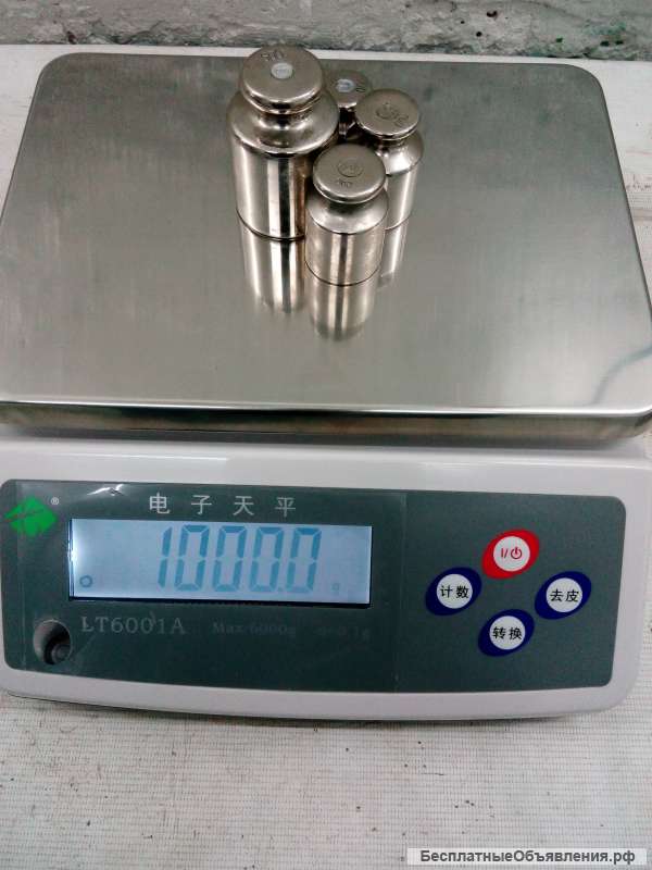 Электронные весы повышенной точности 6000/0,1 г
