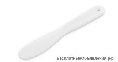 Пластиковый шпатель большой белый 21 см
