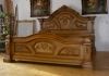 Двуспальная кровать с тумбами+матрац в подарок