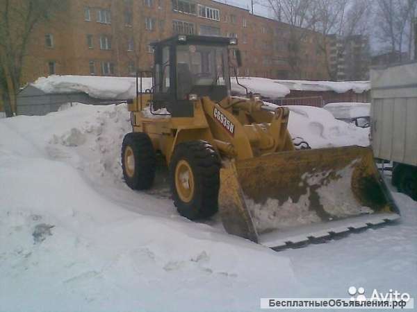 Фронтальный погрузчик