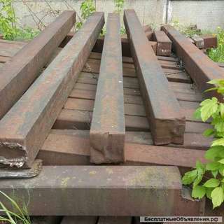 Квадрат 150х150х3200 мм. Марка стали 5НМ.