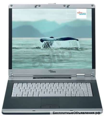 Ноутбук FS 1500 Mhz 700 ram 40hdd 15,1" dvd-rw cr usb lan wi-fi Хор. сост.