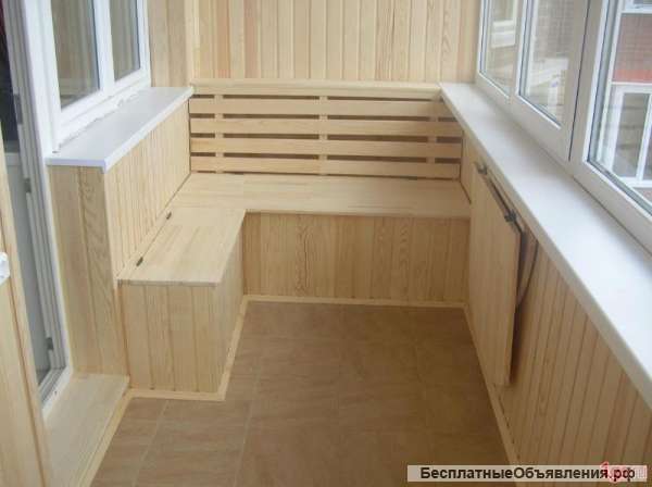 Обшивка вагонкой