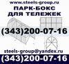 Навесы для хранения покупательских тележек