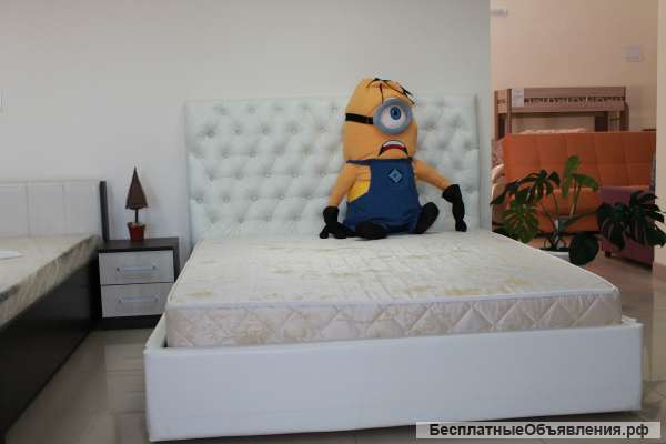 Кровать на каретной стяжке