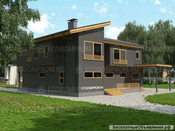 Проекты срубов домов от «ЭКОДОМПРОМ»
