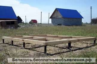 Свайно винтовой Фундамент установка в Столбцовском р-не
