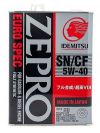 IDEMITSU | Масло моторное 5W-40 ZEPRO EURO SPEC, 4 л