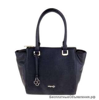 Сумка DISPACCI, цвет черный. Эко-кожа. (smo113807)