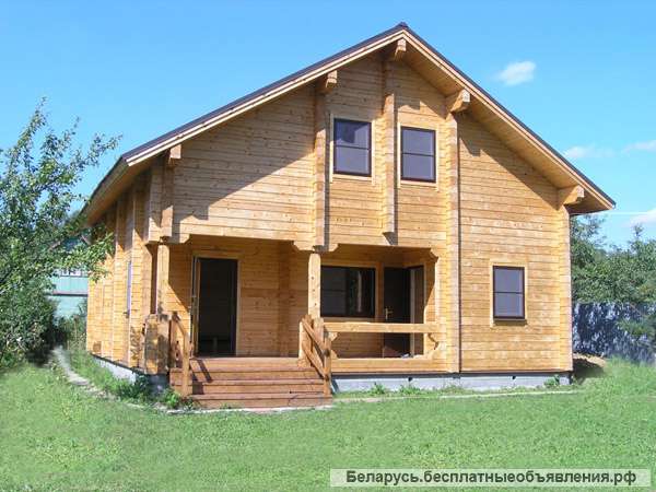 Сруб Дома или Бани из бруса с доставкой, установкой