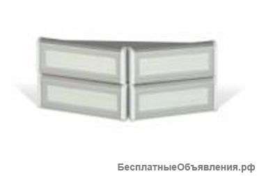 Двойной светодиодный светильник треугольной формы мощностью 140 Вт с подвесным креплением, КСС Д