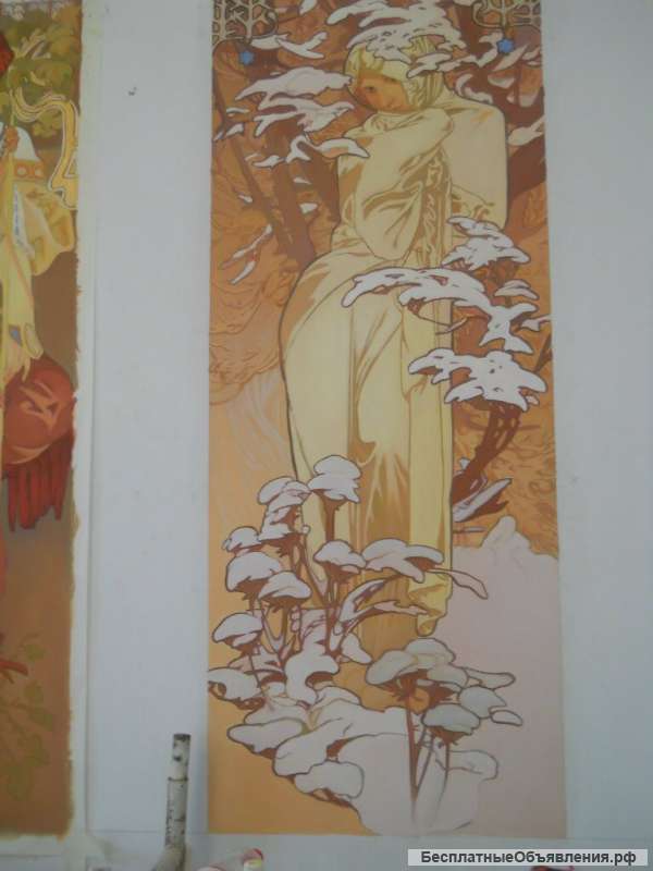 Лепка барельефов, роспись интерьеров