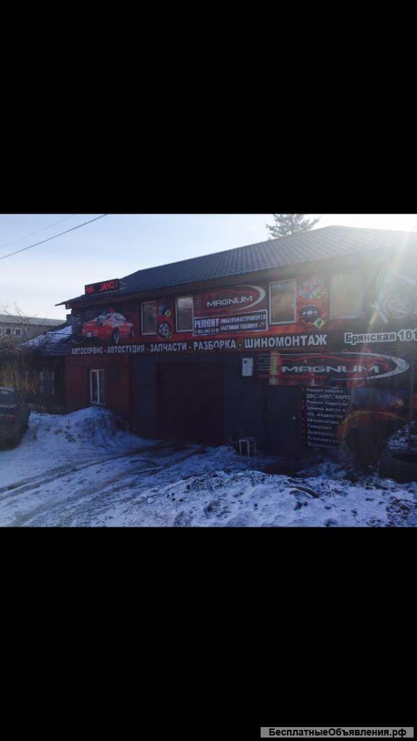 Сдам автосервис на длительный срок возле дороги