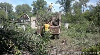 Рассчистка участка